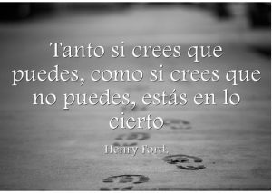 Cita Henry Ford acerca de pensamientos negativos